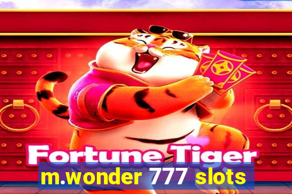 m.wonder 777 slots
